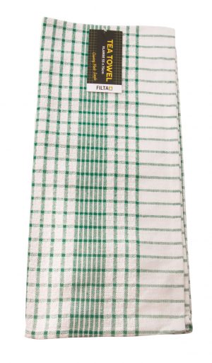 Filta Cotton Tea Towel Green